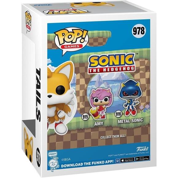 Funko Flying Tails (Sonic The Hedgehog) Pop! Specialty Series # 978 - Picture 3 of 3
